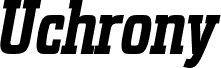 Uchrony Bold Italic