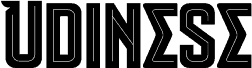 Udinese Inline Personal Use font