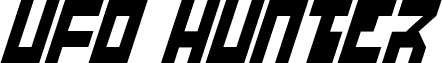 UFO Hunter Italic