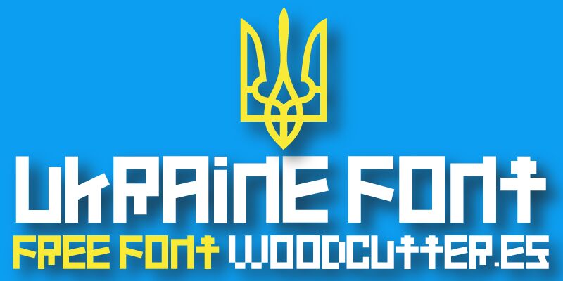 Ukraine Czcionka