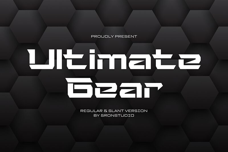 Ultimate Gear Czcionka