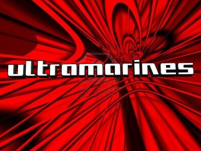 Ultramarines Druh písma