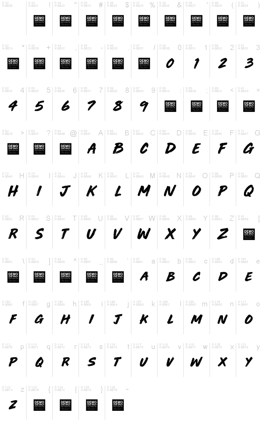 Ultra Fresh font