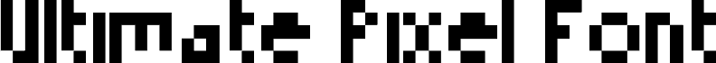 UltimatePixelFont
