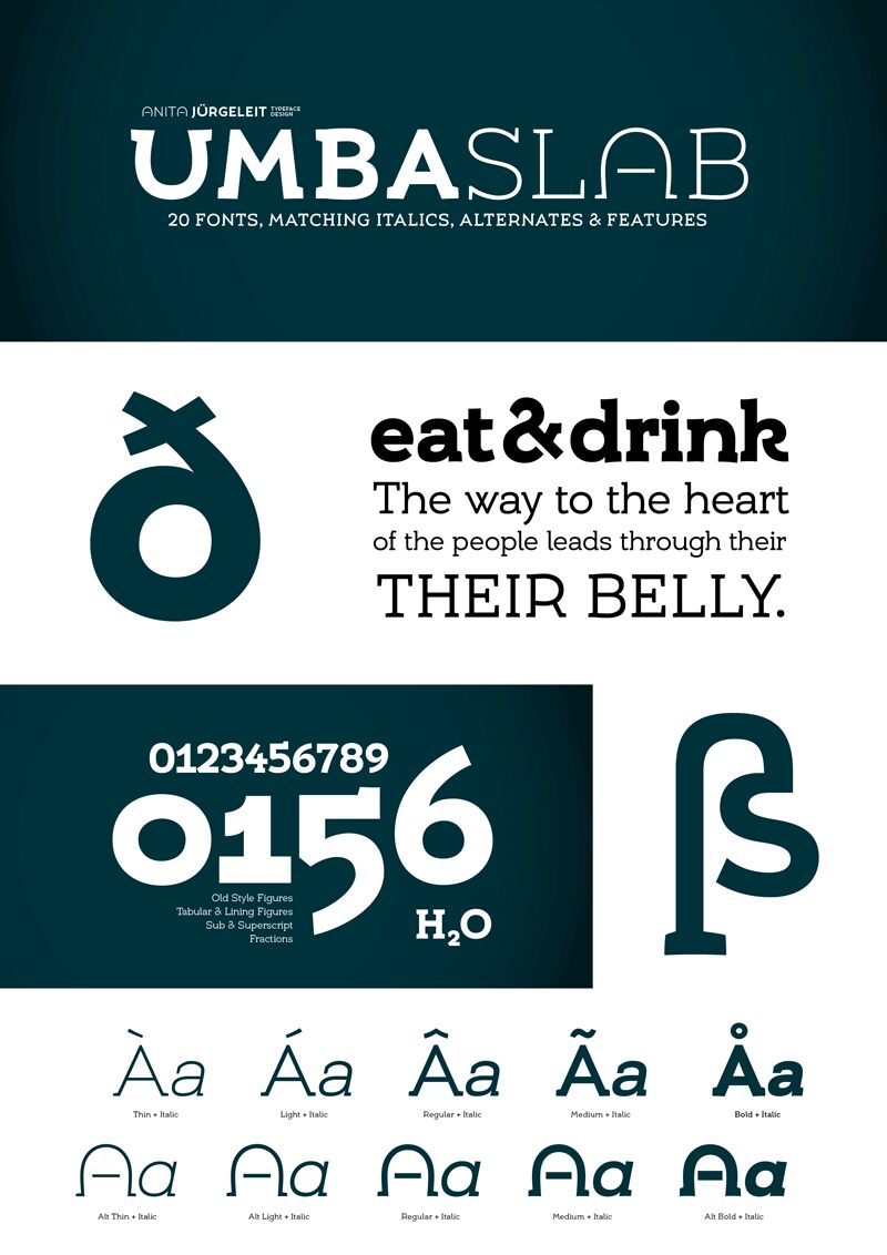 Umba Slab Font