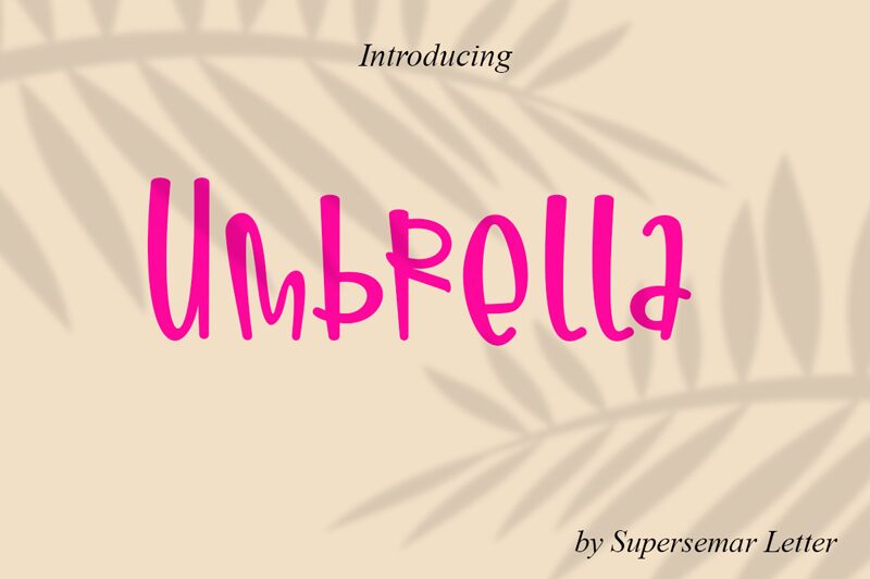 Umbrella Carattere