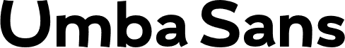 Umba Sans Bold Demo
