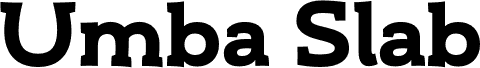 Umba Slab Demo Bold