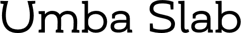 Umba Slab Demo Regular