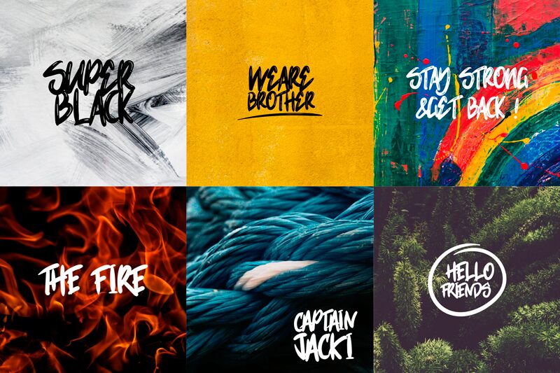 Underbridge Schriftart