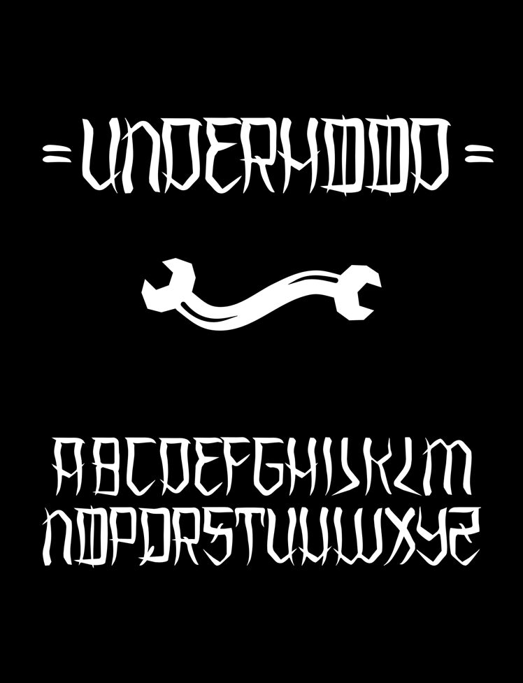 underhood Czcionka