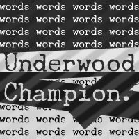 Underwood Champion Schriftart