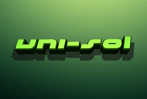 uni-sol الخط