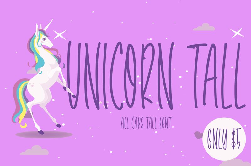 Unicorn Tall Carattere