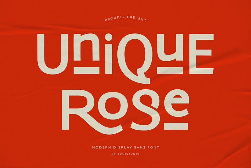 Unique Rose Fonte