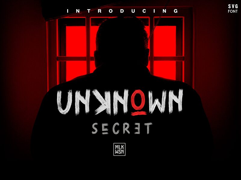 Unknown Secret الخط 