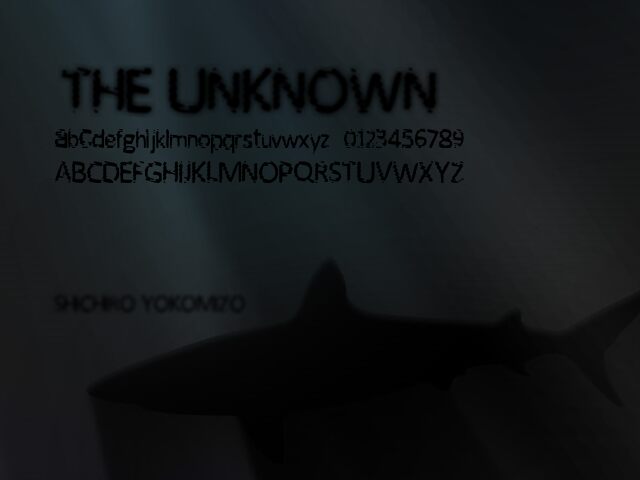 UNKNOWN 字体