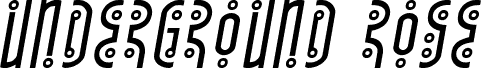 Underground Rose Italic