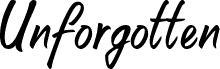 Unforgotten