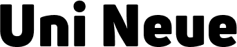 Uni Neue-Trial Black