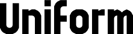 Preview of the Uniform heavy Regular font