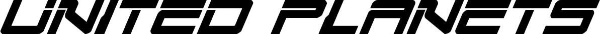 United Planets Bold Italic