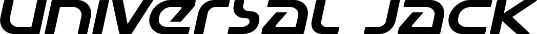 Universal Jack Expanded Italic