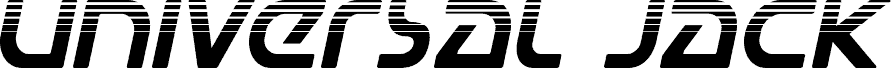 Universal Jack Halftone Italic
