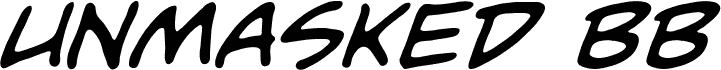 Unmasked BB Italic