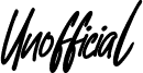 Unofficial