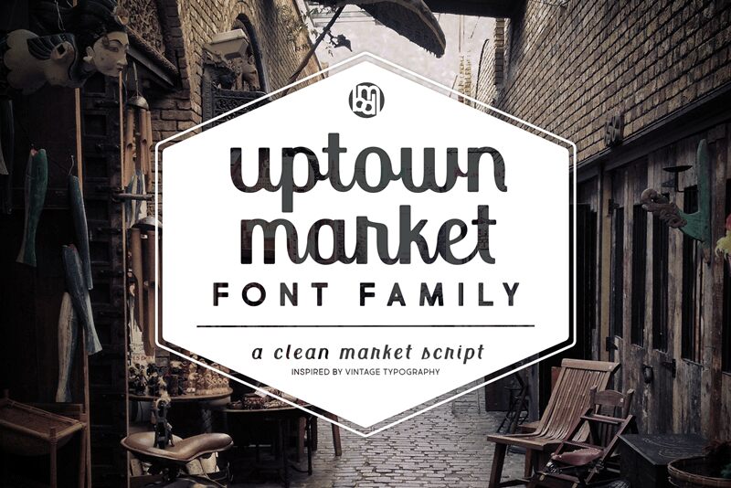 Uptown Market Czcionka