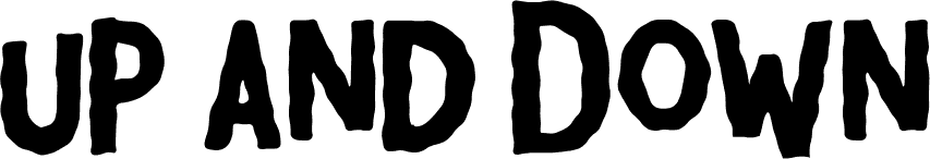 Up and Down Rough font