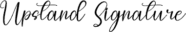 Upstand Signature
