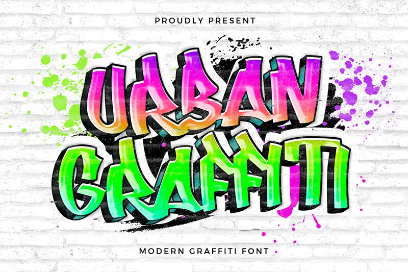 Urban Graffiti Carattere