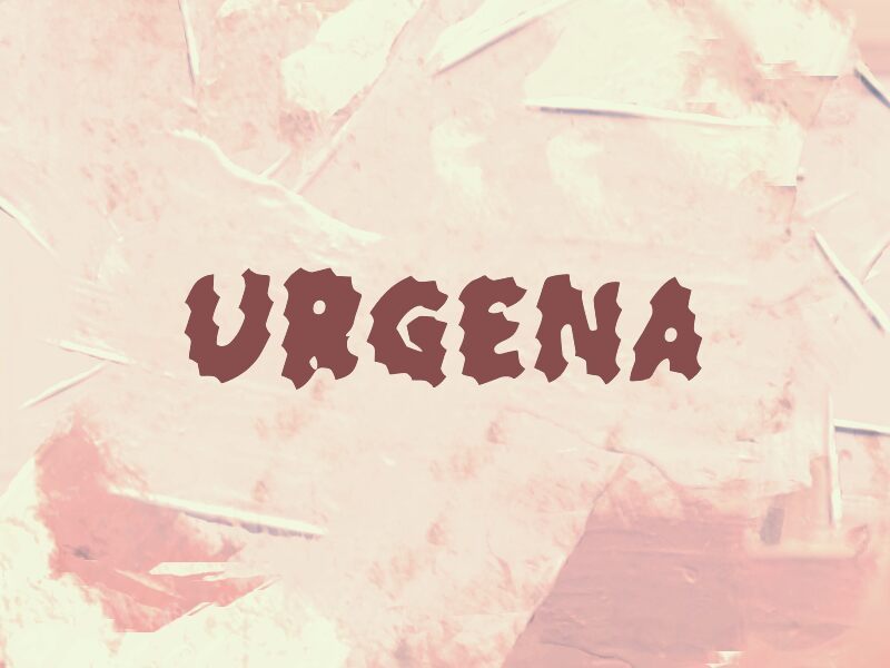 URGENA — Font presentation