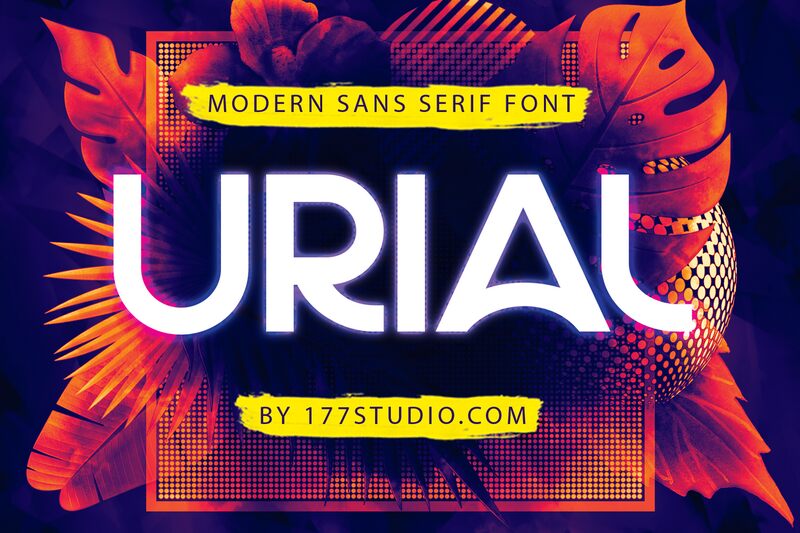 URIAL FONT Schriftart