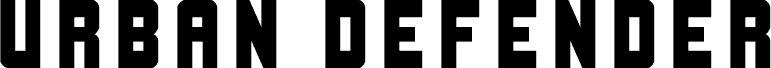 Urban Defender Halftone font