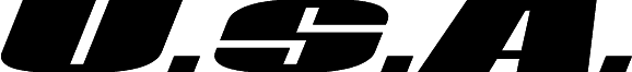 U.S.A. Condensed Italic