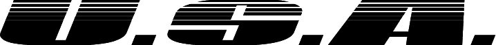 U.S.A. Halftone Italic