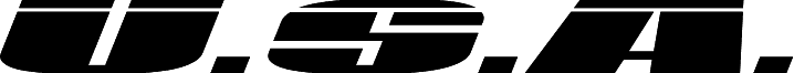 U.S.A. Laser Italic