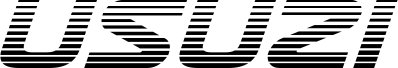 Usuzi Gradient Italic