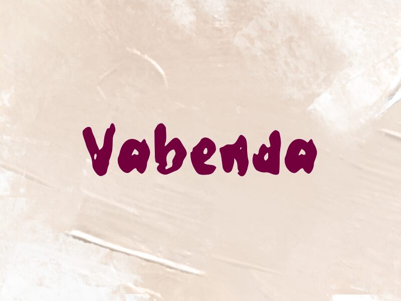 Vabenda — Font presentation