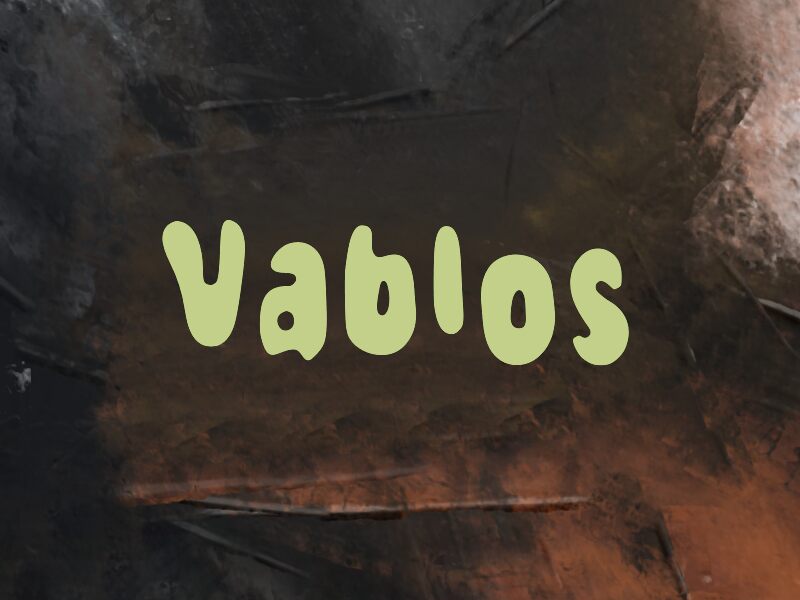 Vablos 字体