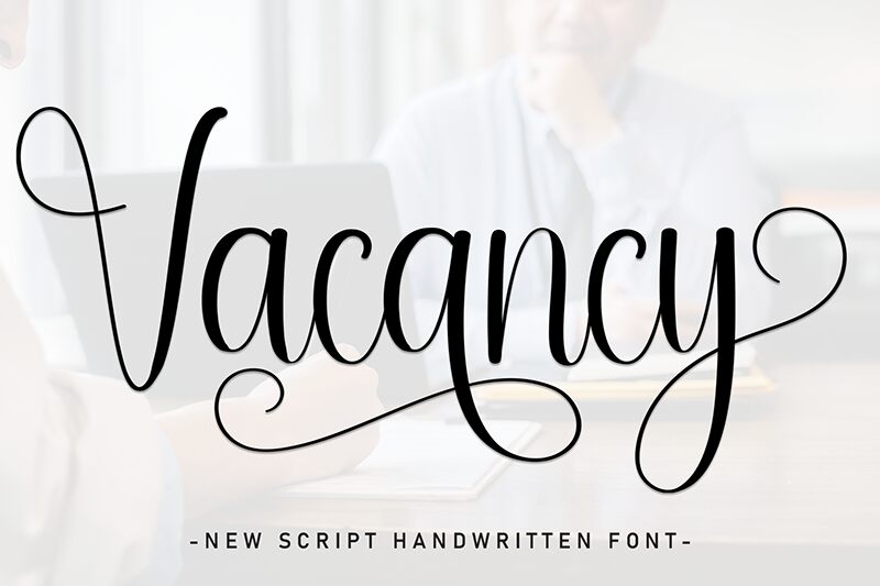 Vacancy Czcionka