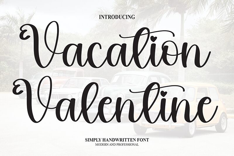 Vacation Valentine Carattere