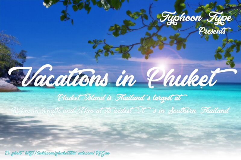 Vacations in Phuket Carattere