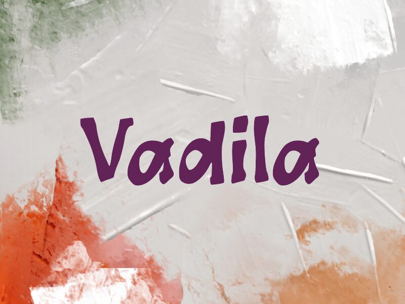 Prezentacja i próbka wizualna czcionki Vadila