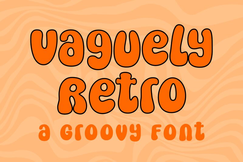 Vaguely Retro Carattere