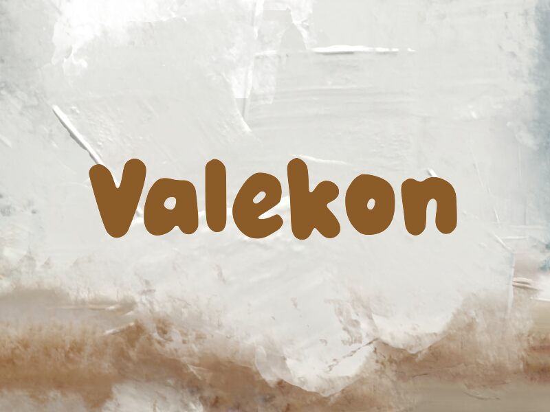 Valekon 字体