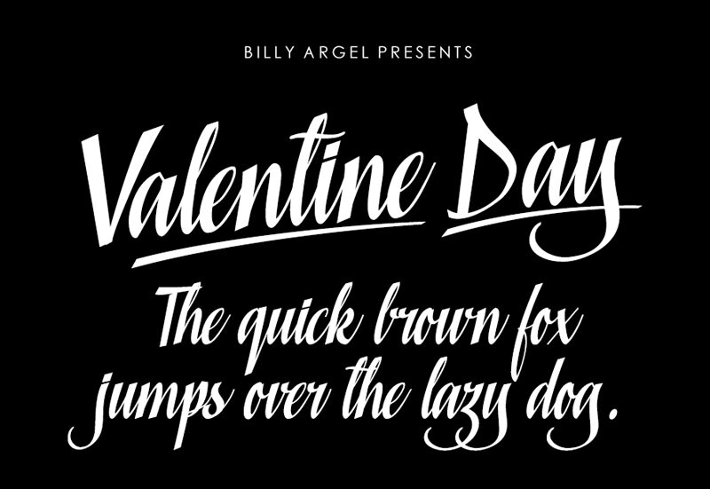 Valentine Day Schriftart